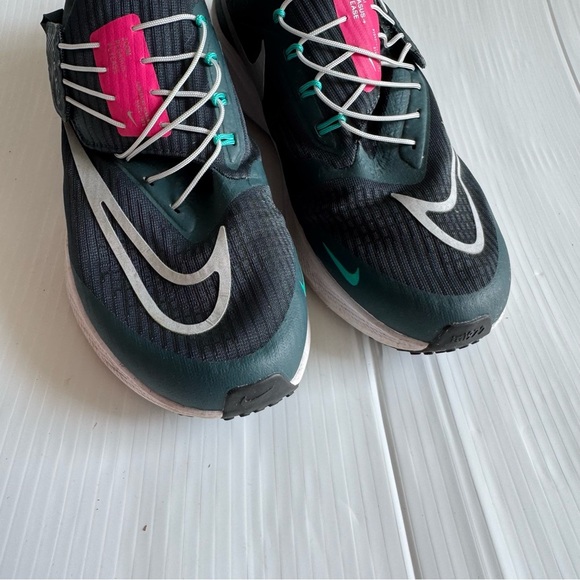 Nike Zoom Pegasus Flyease Teal and Pink Athletic Sneakers size 9.5 - Picture 5 of 11